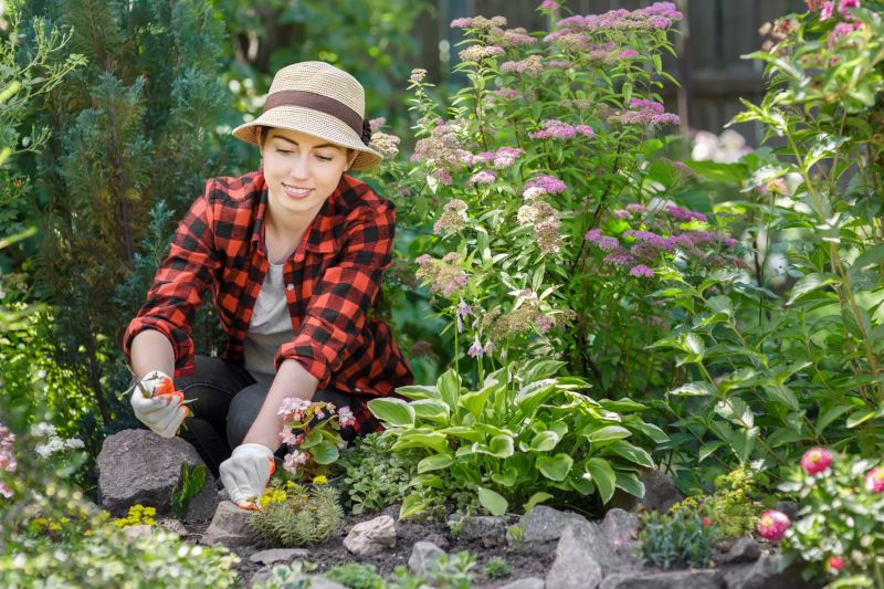 Flower Garden Weeding