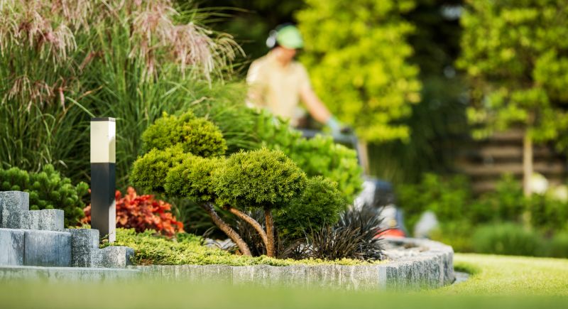 Landscape Mulching detail