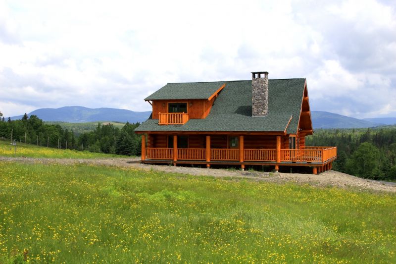 Log Home Landscaping