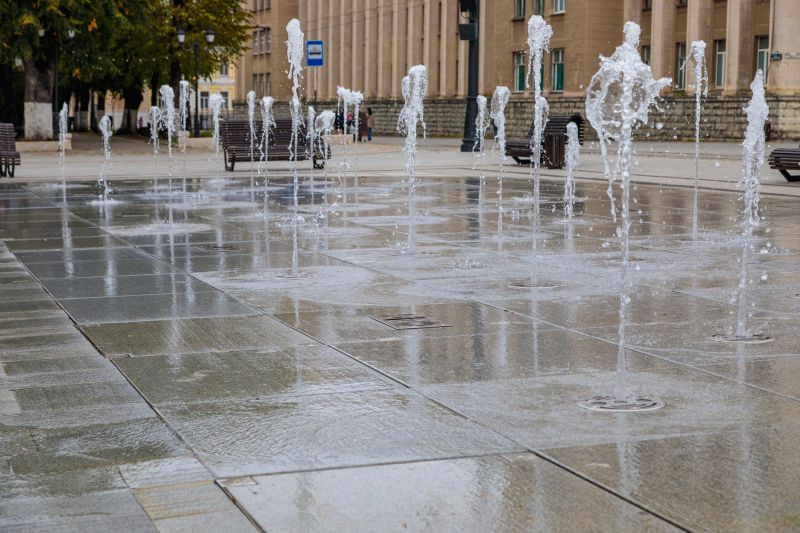 Patio Fountain Installation