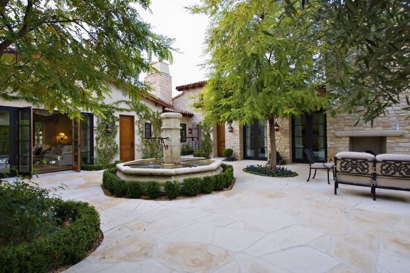 Patio Fountain Installation
