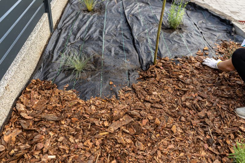 Pine Bark Installation