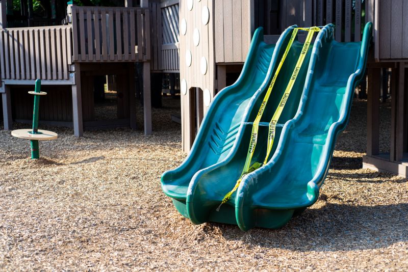 Playground Mulch Removal