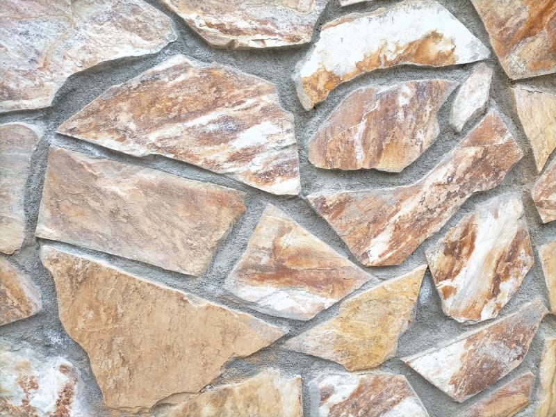 River Stone Installation