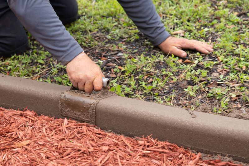 Tree Edging Installation