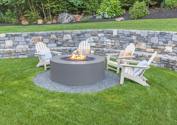 Fire Pit Landscaping in Des Moines