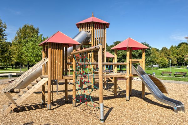 Playground Mulching Service in Des Moines