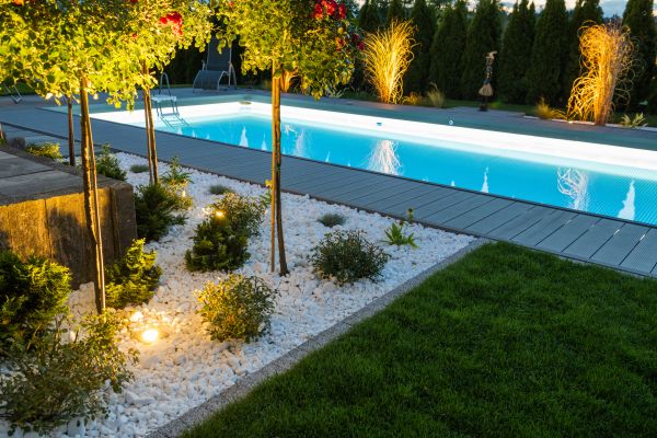 Pool Landscaping Service in Des Moines