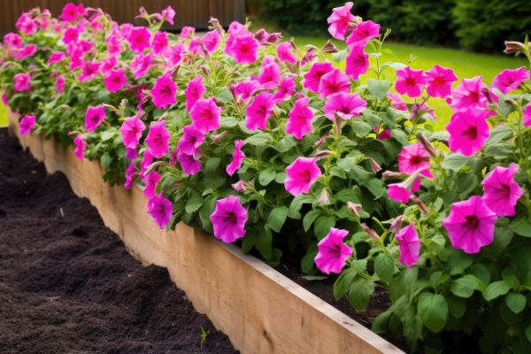 Raised Flower Bed Installation in Des Moines